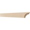Ekena Millwork 2in. W x 4in. H x 36in. L Rivera Woodgrain TimberThane Rafter Tail, Primed Tan RFTUR02X04X36RIVRCPR - alternate 1
